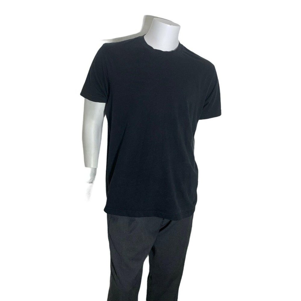 Eddie Bauer Mens XL T Shirt Black Short Sleeve